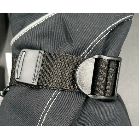 Ski Gloves Sz Small Medium TOUCH SCREEN 3M Thinsulate Waterproof Black Anti-Slip - Picture 3 of 9